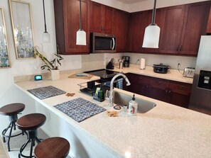 Fridge, microwave, oven, stovetop - Brand New 4BHK Home! Ocean and Mountain View! (Waianae)