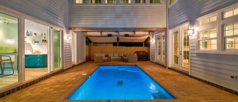Piscine chauffée