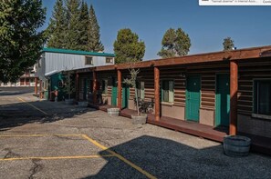 Exterior - The Gopher Queen Room at The Bucking Moose, just 1 minute from Yellowstone in West Yellowstone. (West Yellowstone)
