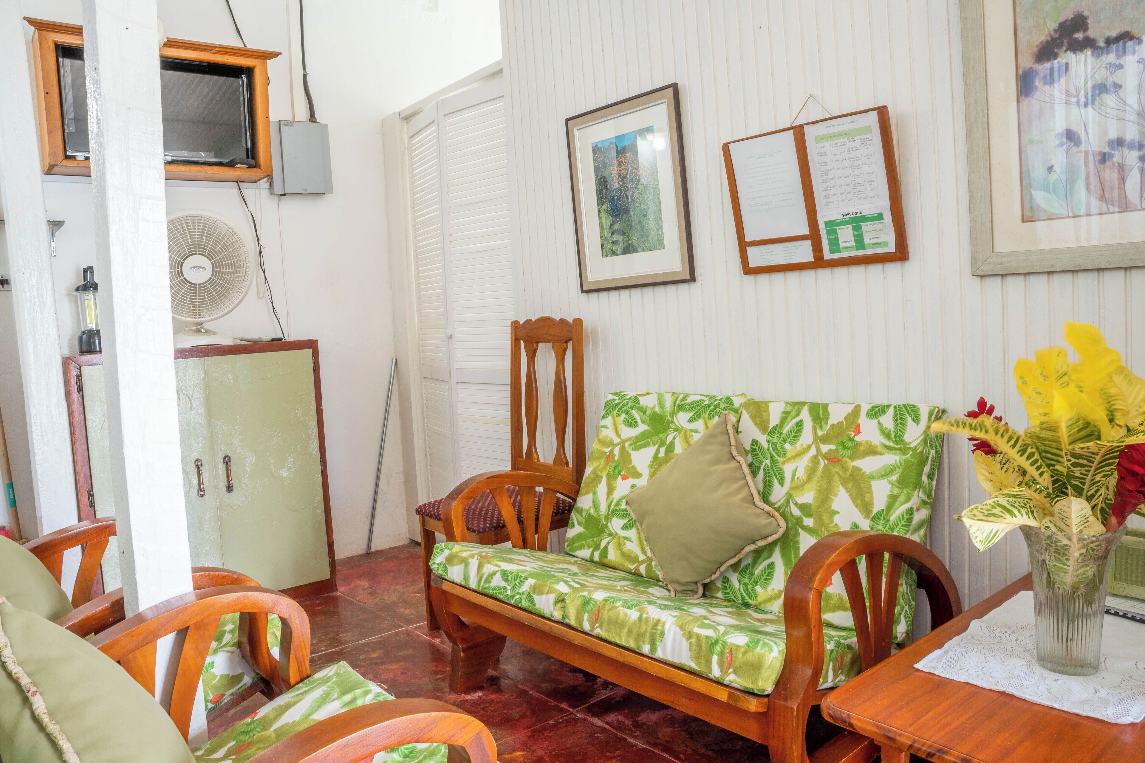 Blackout curtains, iron/ironing board, free WiFi, bed sheets