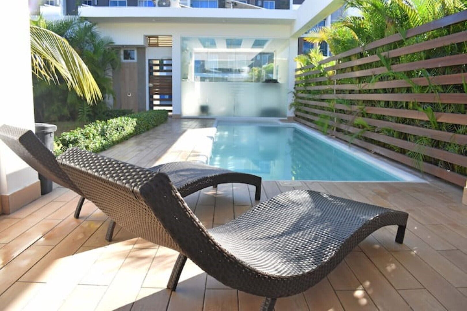 Alberca al aire libre 