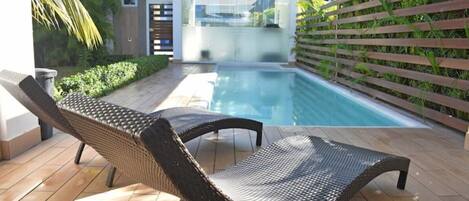 Alberca al aire libre