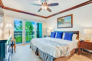 2 bedrooms, iron/ironing board, free WiFi, bed sheets - Makai Manor Ocean View, sleeps 6. (Kapaʻa)