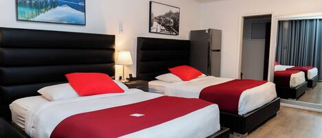 Chambre Prestige | Ameublement unique, rideaux dâobscurcissement, accĂšs au Wi-Fi (inclus)