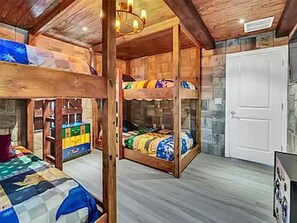 8 bedrooms, iron/ironing board, travel crib, free WiFi