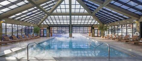 Indoor pool, outdoor pool