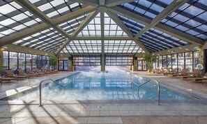 Indoor pool, outdoor pool