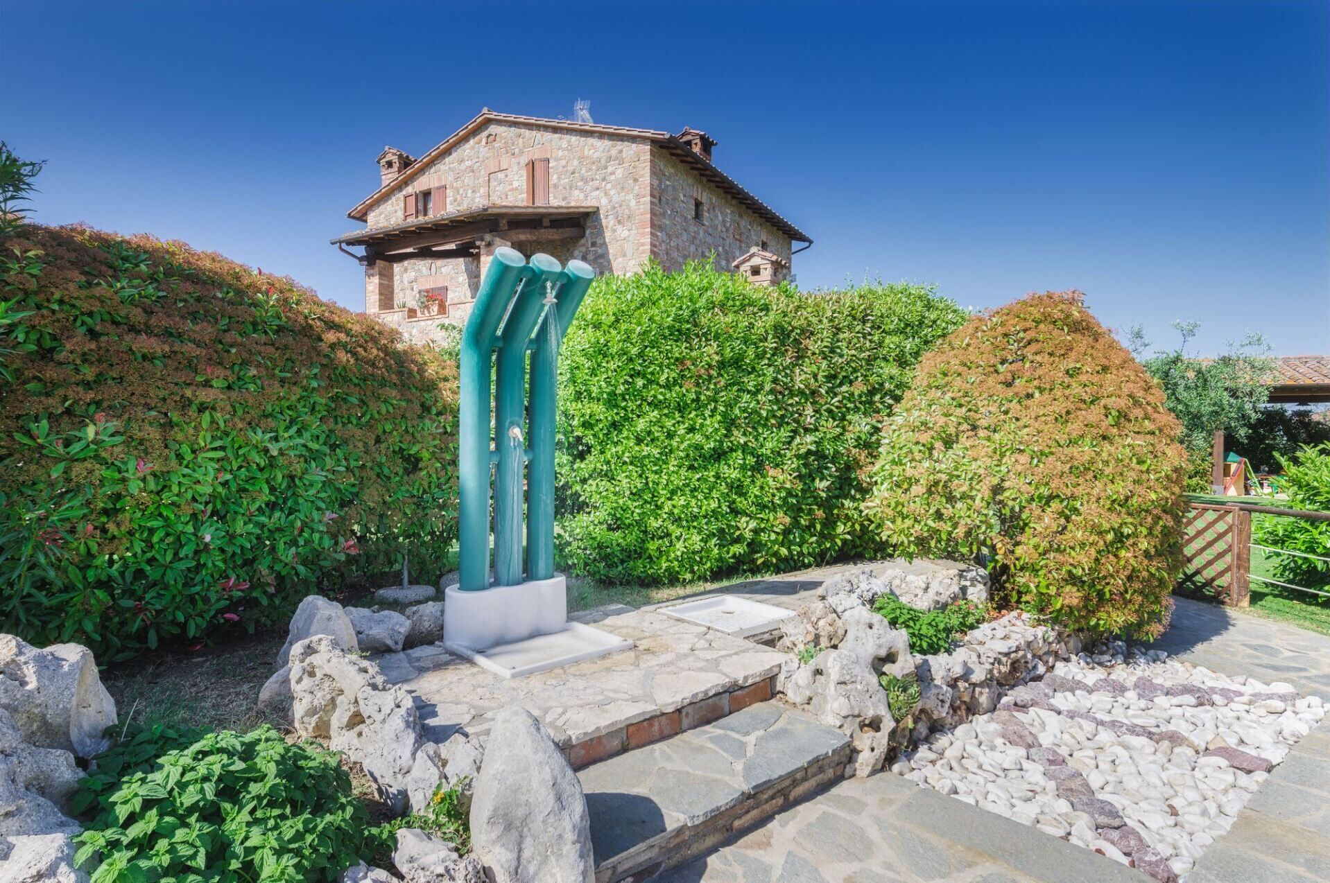 Overnattingsstedets uteområder