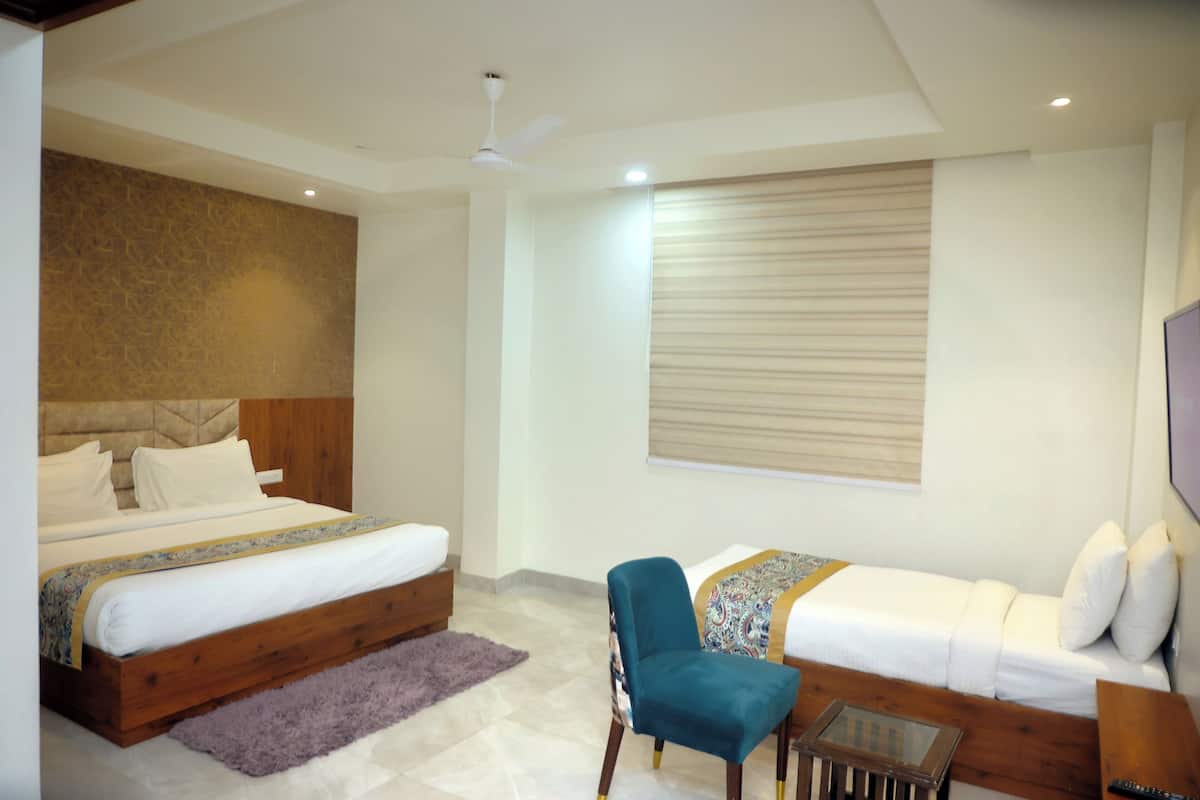 1 habitación, ropa de cama hipoalergénica y colchones Select Comfort
