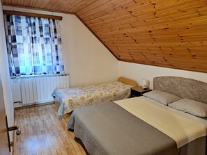 2 makuuhuonetta, internet, vuodevaatteet