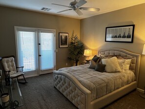 4 bedrooms, in-room safe, iron/ironing board, travel crib