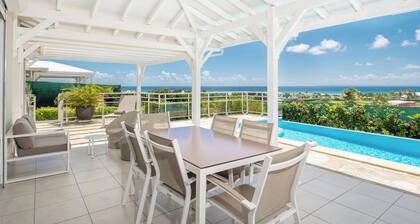 Rubis- Villa créole de standing- vue mer panoramique