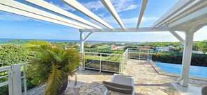 Property grounds - Villa Rubis - Luxury Creole villa, panoramic ocean view (Saint-Francois)