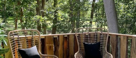 Cabin, 1 King Bed | Property grounds