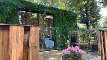 Cabin, 1 King Bed | Property grounds