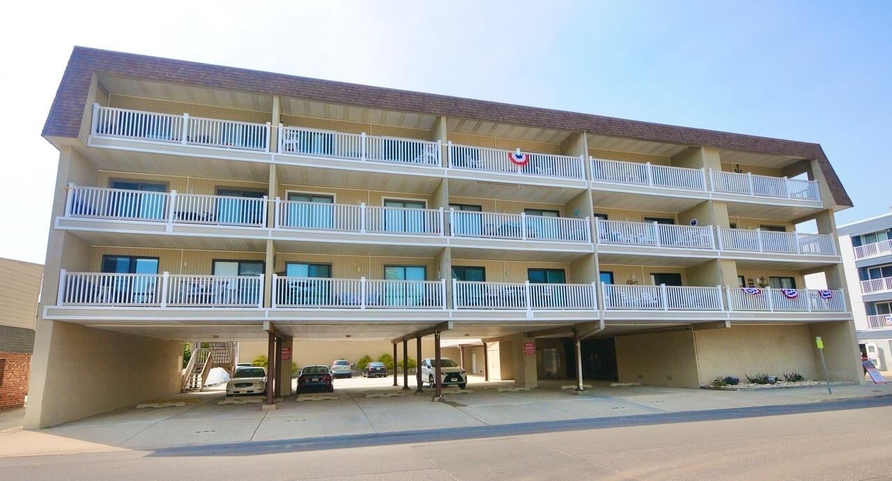 Ocean views in the heart of town just steps to the beach.