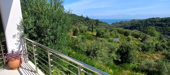 Oasis of well-being in the midst of ater olive and cypress trees