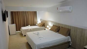 Ropa de cama hipoalergénica y minibar