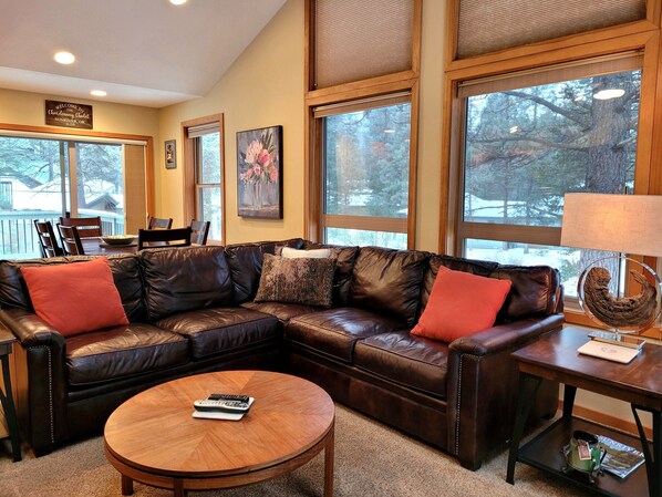 TV, fireplace, ping pong