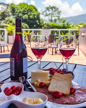 Opções para refeição ao ar livre