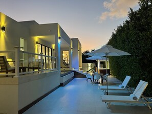 Voorkant van accommodatie