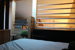 2 bedrooms, WiFi, bed sheets - "Génépi" Studio Loft duplex in a chalet (Arâches-la-Frasse)