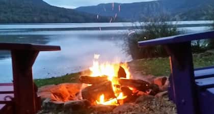 Lakefront Seclusion! - UPDATED! Dock, Hot tub, fire pit, pet friendly with fee,