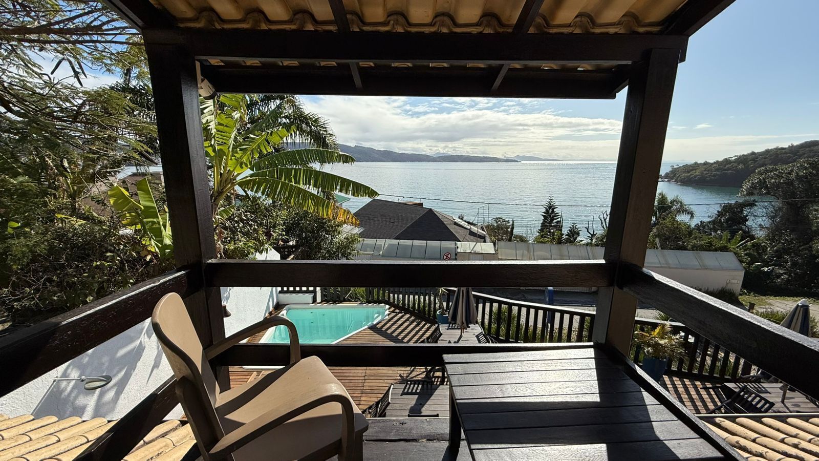 Bungalow – panorama, 2 soverom, sjøutsikt | Wi-fi (inkludert) og sengetøy