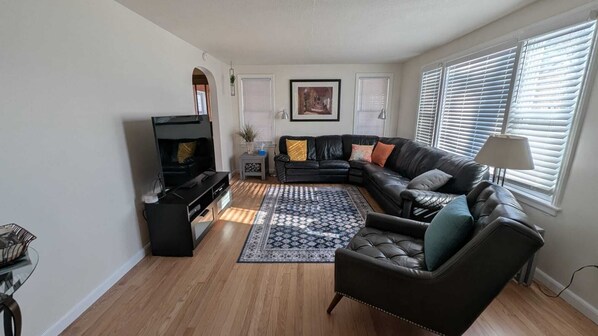 Smart TV, video games, DVD player, books