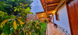 Property grounds - THE CAS DE OLLANTA 5 FROM THE PLAZA DE ARMAS (ollantaytambo cusco)