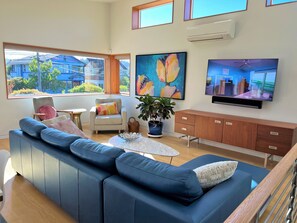 Smart TV, books, music library