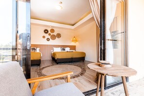 Superior Triple Room | In-room safe, desk, laptop workspace, blackout drapes - Molly Resort (Puerto Galera)