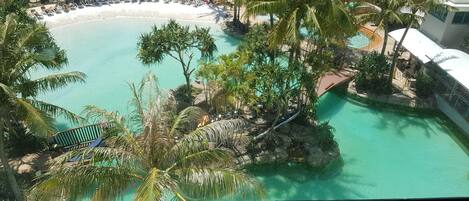 2 indoor pools, outdoor pool