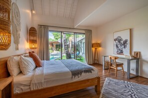 4 bedrooms, iron/ironing board, free WiFi, bed sheets - Ricefield Views  4 BR Villa in Umalas (Kecamatan Kuta Utara)