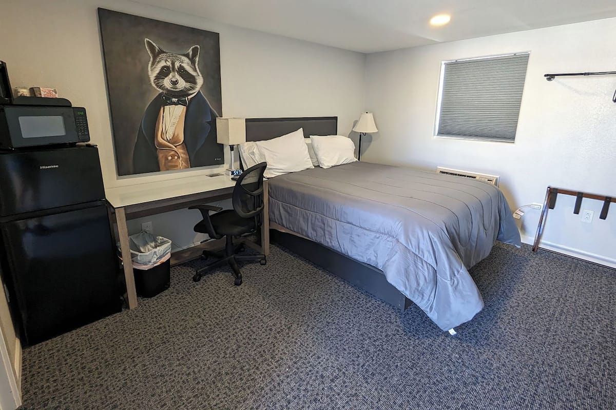 Deluxe studio (4) | 1 slaapkamer, een laptopwerkplek, verduisterende gordijnen, gratis wifi