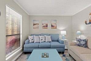 Smart TV, streaming services - Absolute Beach: Coastal Retreat Only 700FT 2 Beach, BBQ, + FREE Activities! (Panama City Beach)