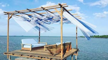 Wooden Sea View Room | Terrasse/Patio