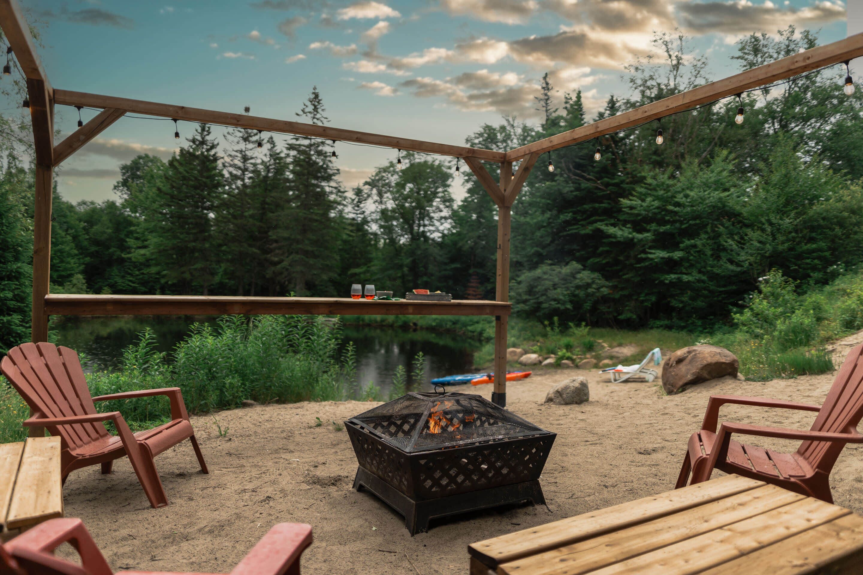 Overnattingsstedets uteområder