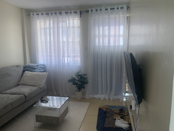 Living area - Home away from home. Super close to malls and scenery. (Nairobi)