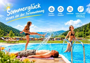 Pool - FEWO Haus Gabi | Ski Holiday Murau | Sleeps 8 | Dogs | Kreischberg & Lachtal (Sankt Peter am Kammersberg)