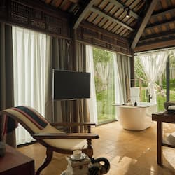 Two-bedroom Pool Villa A | 1 bedroom, minibar, in-room safe, desk