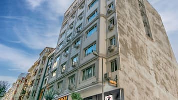 Façade de l’hébergement