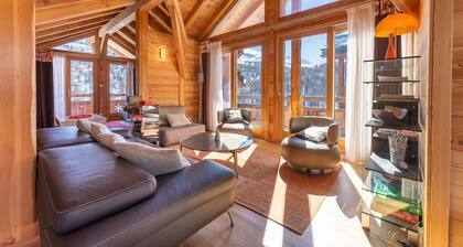 Chalet Mountainside avec sauna et jacuzzi à 200m des pistes