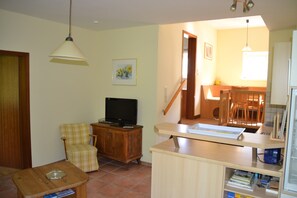 Smart-TV, Bücher, Musikbibliothek