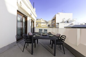 Apartamento Premium, vistas a la ciudad | Terraza o patio