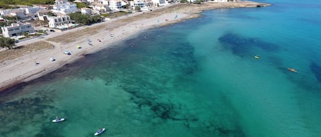 Nära stranden och strandhanddukar