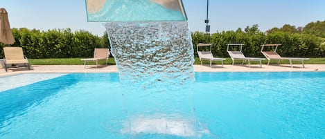 Seasonal outdoor pool