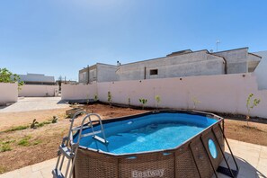 Alberca al aire libre por temporada 
