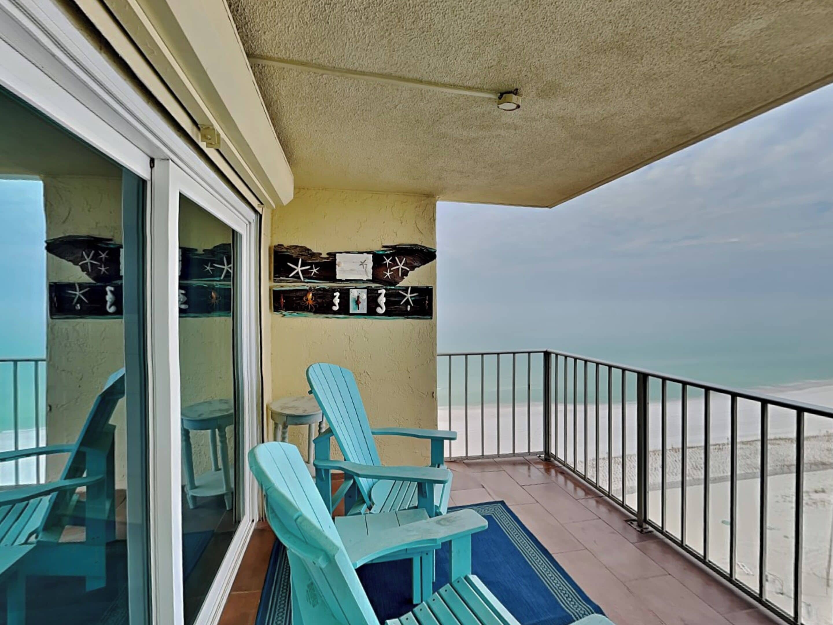 公寓客房, 多張床, 陽台, 海景 | 露台/庭院