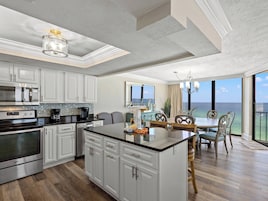 Condo, Multiple Beds, Balcony, Ocean View (T3 1212 - No Pets) | Private kitchen | Coffee/tea maker, fridge, microwave, oven